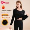 Fenteng Women's Thickened Thermal Underwear Set