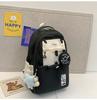 Girl Backpack With Nylon Material And Laptop Storage For School Education