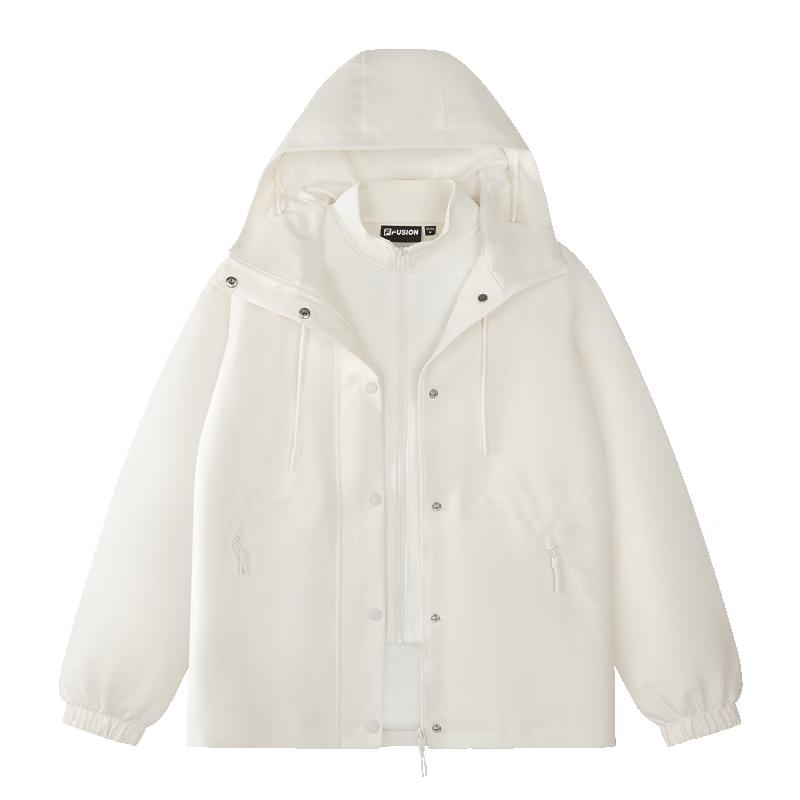 

FILA FUSION Women s Casual Hooded Two-Piece Set M