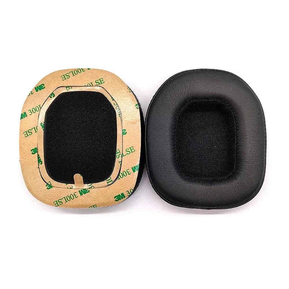 Replacement Protein Leather Ear Pads Cushion Cover Earpads for Logitech Astro A10 A30 A40 A50 Gen3 Gen4 Headset