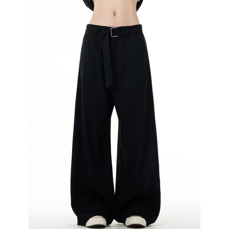 Madwitch Belt Men and Women Retro Casual Loose Pants