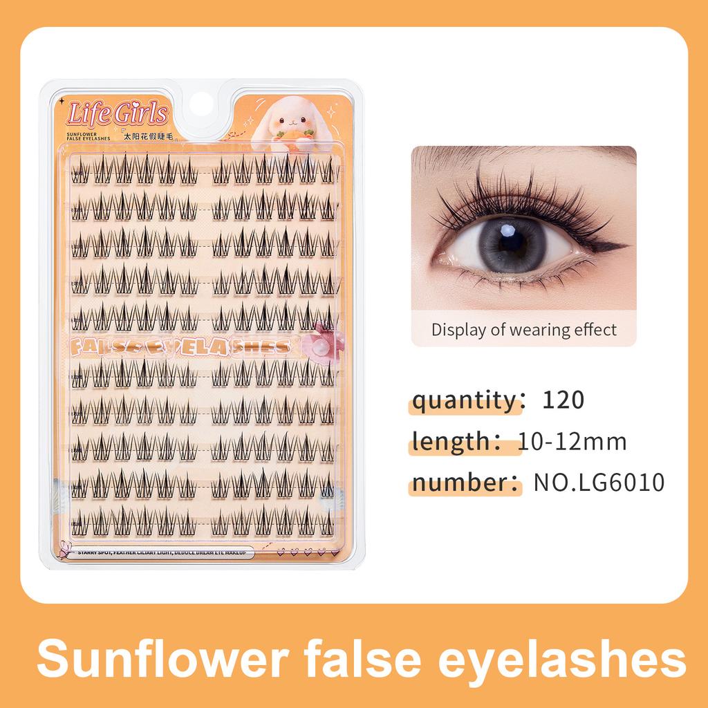 False eyelashes women eye makeup glue free fake eyelashes