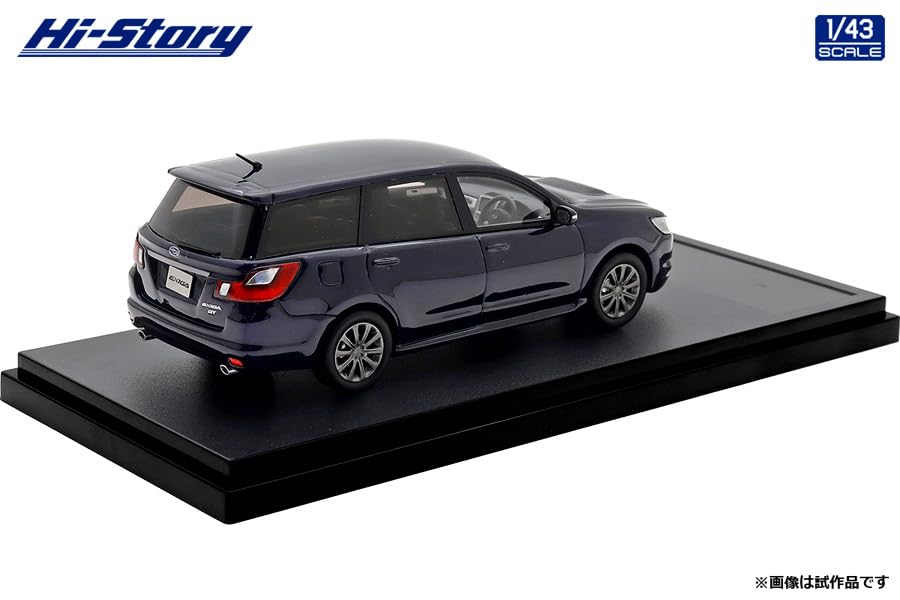 INTERALLIED Hi Story Scale Subaru EXIGA Dark Amethyst Galaxy Finished Model 1/43 2.0GT (2008) (HS518PP)