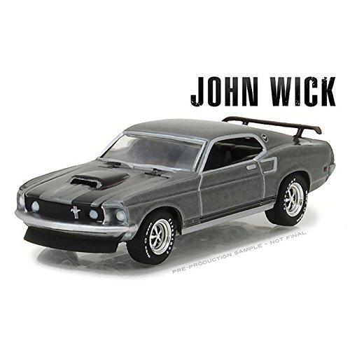 Greenlight 1/64 Hollywood Series 18 John Wick (2014) 1969 Ford Mustang Boss 429 Diecast Vehicle