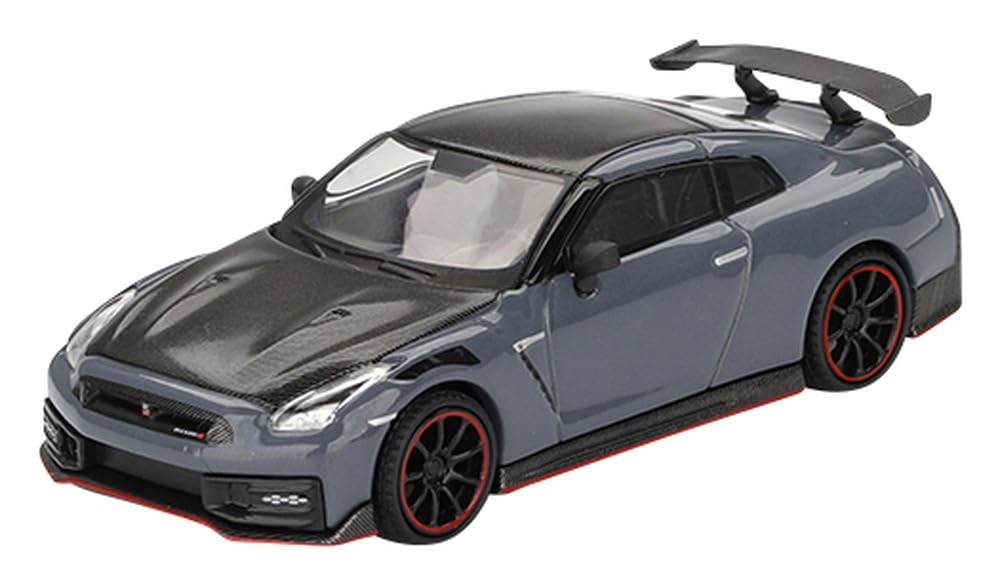 MINI GT Scale Nissan Nismo 2024 NISMO Stealth Gray Finished Product 1/64 GT-R (Right-Hand Drive) MGT00868-R