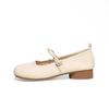 French Mary Jane autumn new grandma shoes with skirt gentle small leather shoes soft sole single shoes