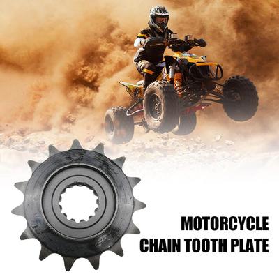 Placa de dente de corrente de motocicleta para CFMOTO 450MT NK400 650NK/MT Roda dentada dianteira silenciosa de motocicleta Roda dentada Roda dentada Pinhão H0N1