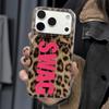 Leopard Swag  Silicone Phone Case For Iphone 13 Pro Max 16 15 Pro 14 13 12 11 14 Plus 17 Air Transparent Funda Cover