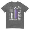 Purple Up For Military Kids Military Child TShirt
