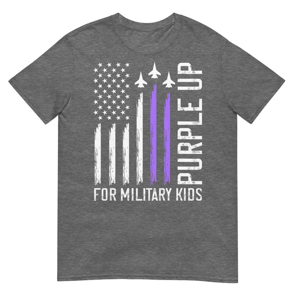 Purple Up For Military Kids Military Child TShirt