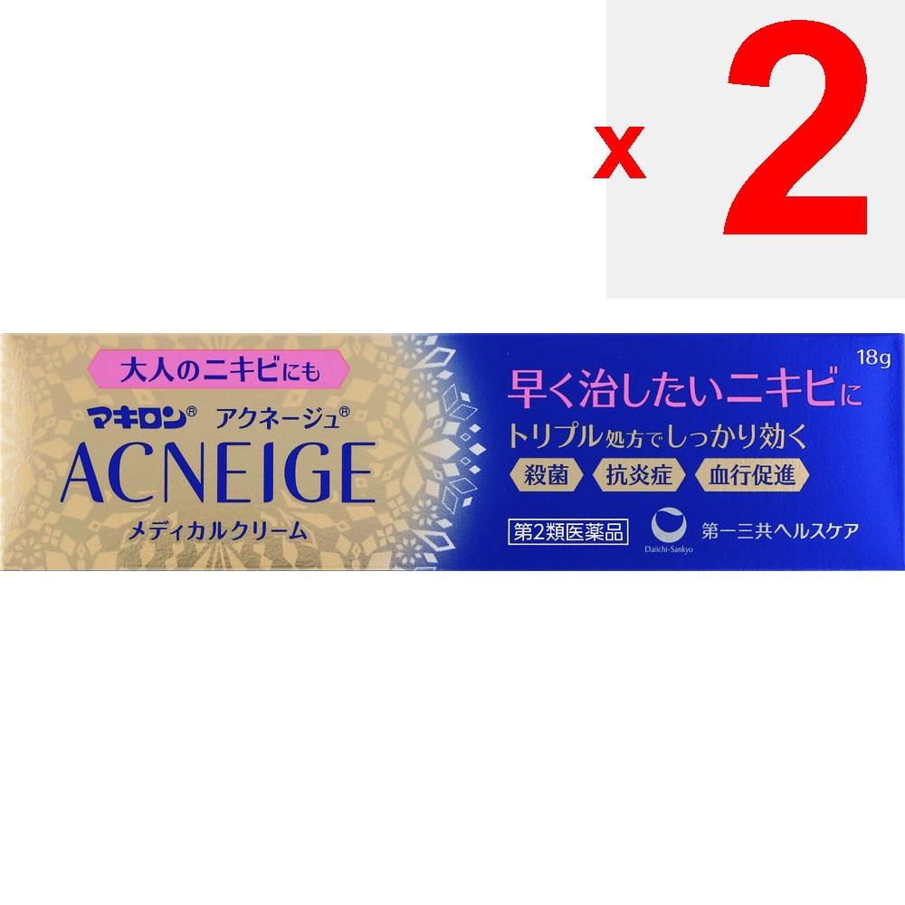 Daiichi Sankyo Healthcare Makiron Acneage Krem Medyczny 18g Preparaty na rany i skórę ropną Skuteczność: Trądzik, pryszcze Trądzik