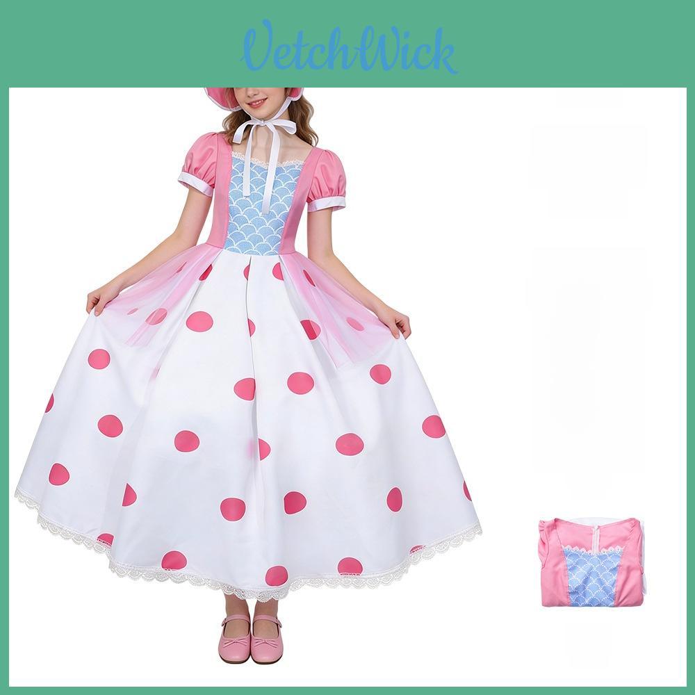 Toy Story Halloween Woody And Bo Peep Cosplay Costume For Kids And Adults