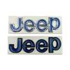 Per Jeep Metallo Car Styling Cofano Bagagliaio Emblema Marchio Adesivo per JEEP Wrangler Grand Cherokee Compass Renegade Patriot Rubicon Li