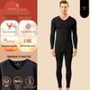 Montagut Men's Cashmere Silk Blend Thermal Underwear Set