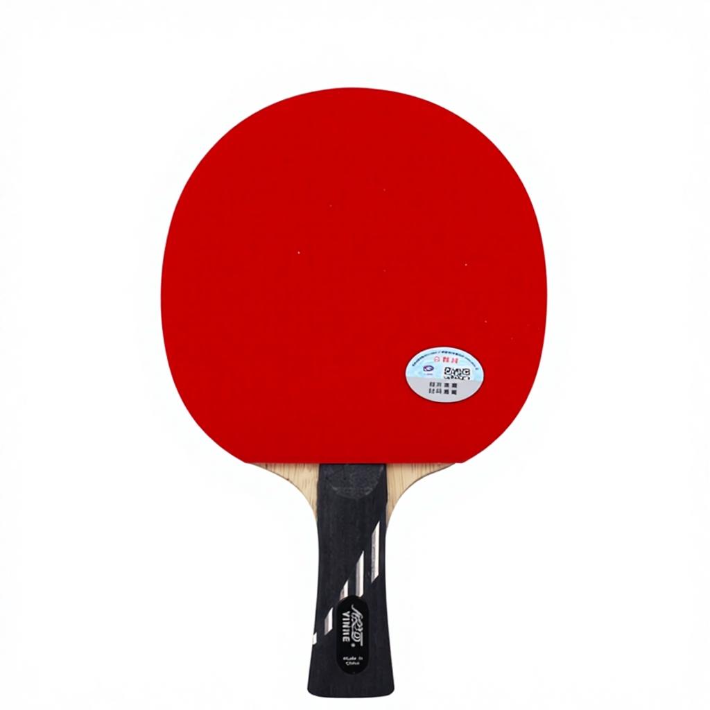Yinhe 10 Stjärnor Professionell Kvalitet Kolfiber Bordtennisracket med Inåtvända Pips Gummi Hög Elasticitet Horisontellt Grepp Tillverkad Kina