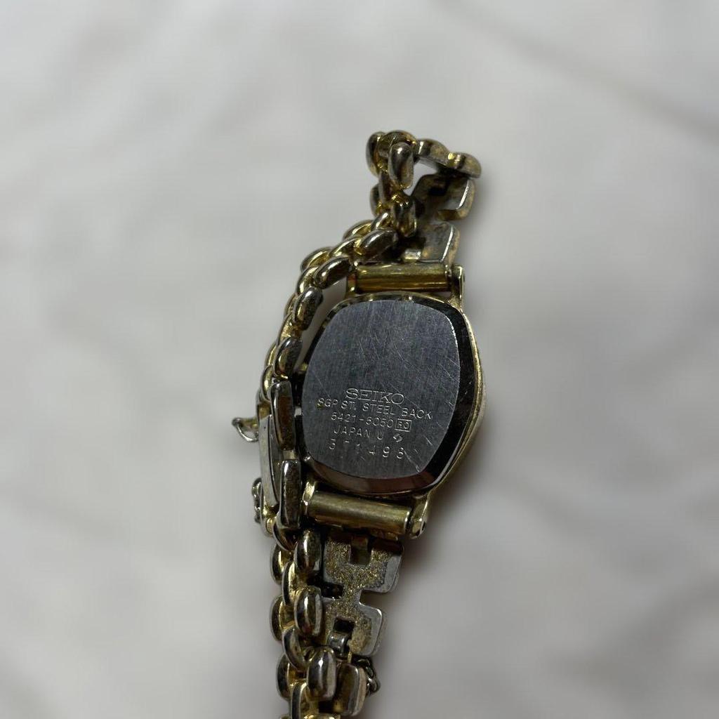 [USED] SEIKO Analog Watch Silver/Gold