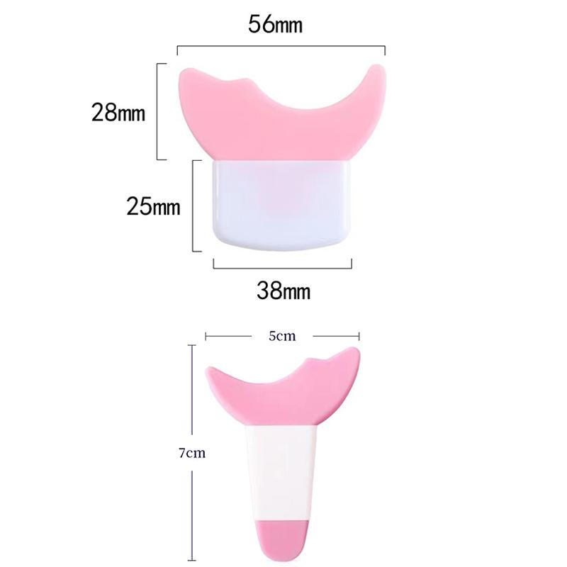 Reusable Multi-Functional Eyeliner Stencil – Winged Eyeliner and Lipstick Application Aid