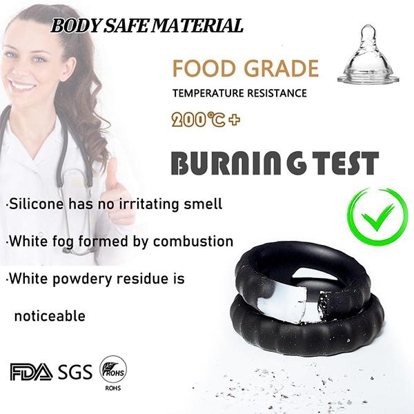 Mannlige penisringer Forsinket utløsning Cockringer Voksenspill Sexleketøy for menn Erotiske sexprodukter for voksne