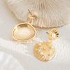 Scallop Shell Drop Earrings Conch Starfish Pendant Earrings Charms Starfish Stud Earrings  Girl
