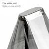 Stainless Steels Coffee Filter Fine Mesh Screen Reusable Cone Shape Strainer for Espresso Coffee Maker Machine Part