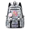 Cartoon Anime K-Pop Demon Hunters Printed Backpack Schoolbag for Teenager Student Girl Boy Bookbag Large Capacity Waterproof Travel Bag Gift