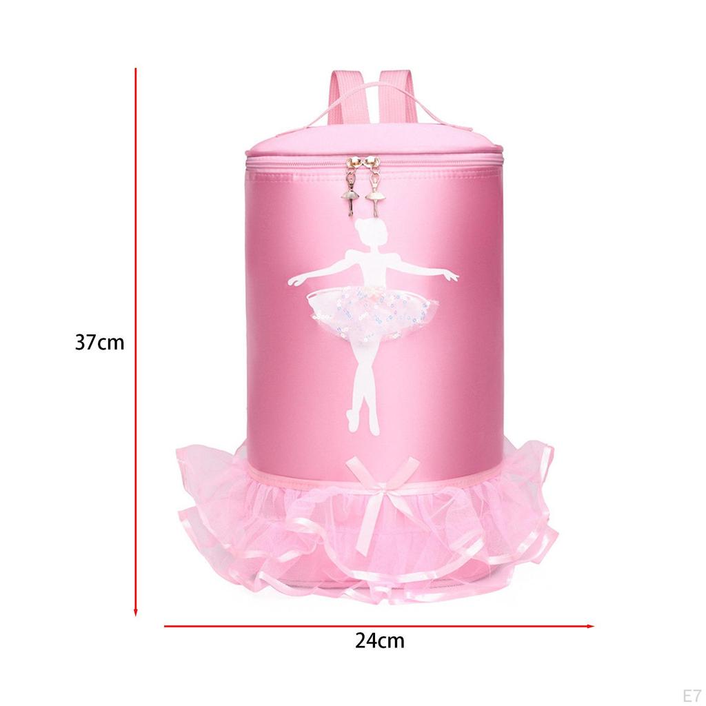 Ballet Dance Bag Portable Lightweight for Latin Dancing Gymnastics Sports