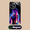 Anime Neon C.C Phone Case for iPhone 17 16 15 14 13 12 11 Air Pro Max Plus Mini Glass MagSafe Cover