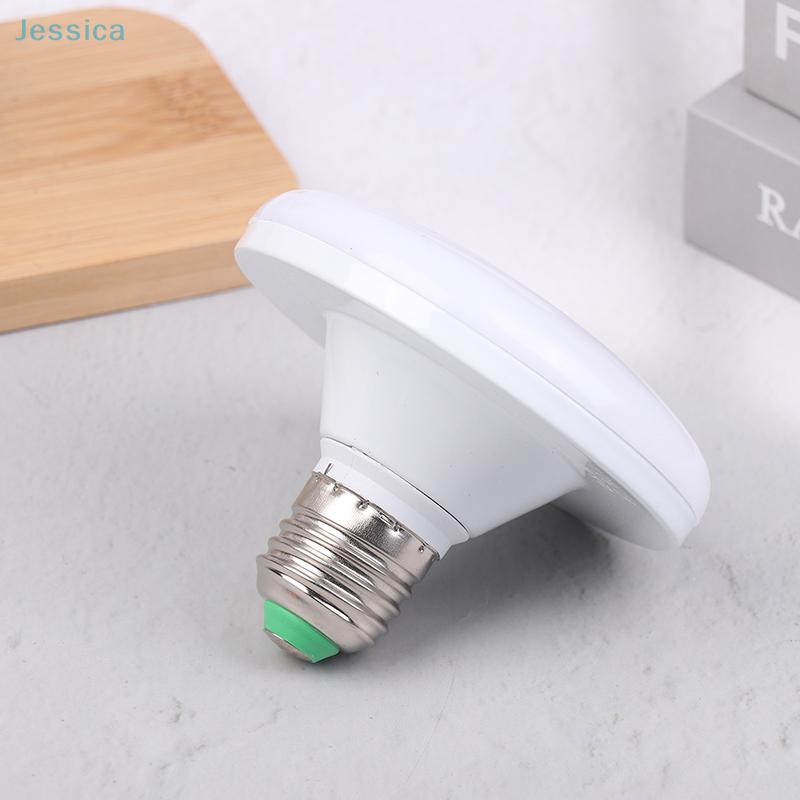 LED Bulb 220V E27 Base Household Energy Saving Lamp 12W Indoor Lighting Flying Saucer Light