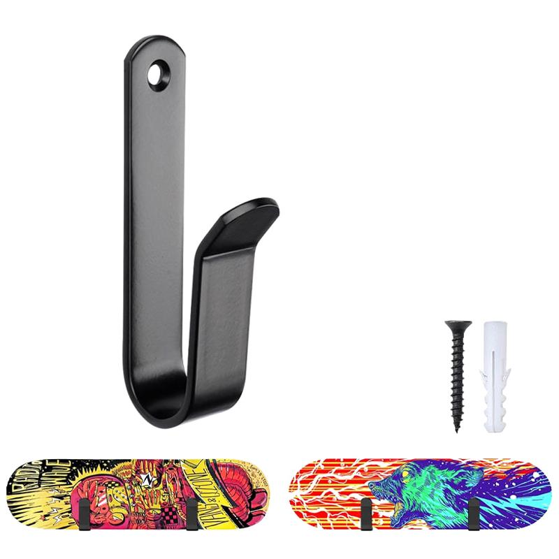 Snowboard Väggställ Snowboard Vägghängare Delar Väggmonterad Metall Verktygsorganisatör Förvaringskrok Surfbrädehållare För Lägenhet