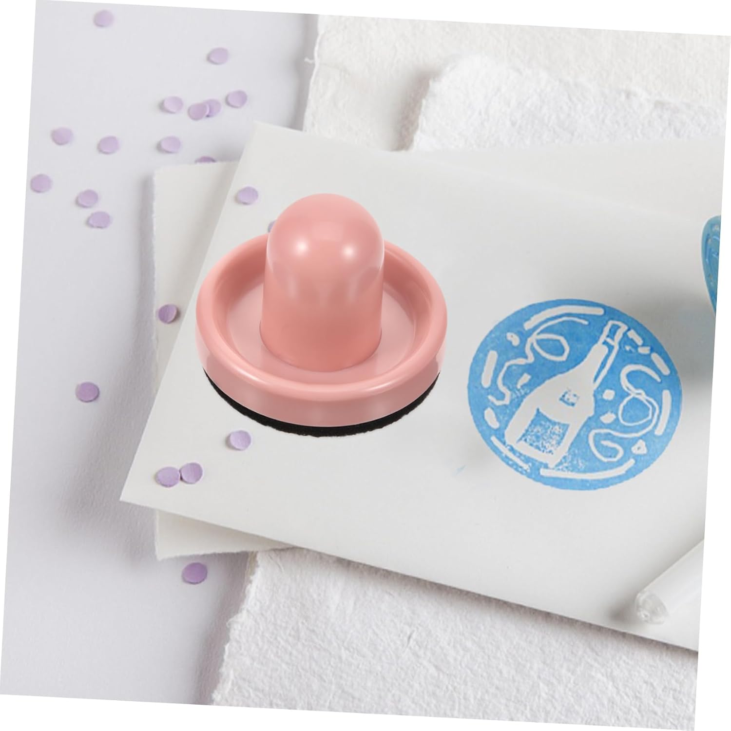 Hohopeti Stamping Tool Cards Stamp Embossing Tool Stamp Block Pressing Tool Stamping Pressure Tool Stamp Pressure Tool Stamping Block Pressing Tool