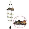 Garden Bird Hanging Metal Heart Decoration Unique Wall Decoration Easy Installation For Balcony Decoration