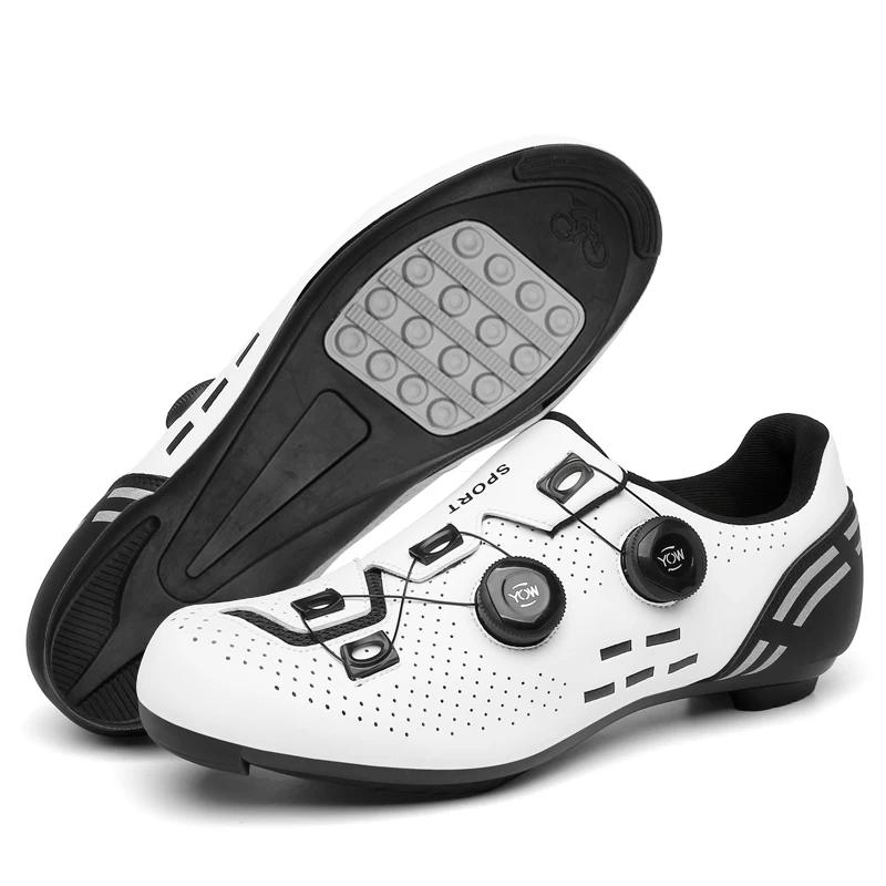 New Men's Cycling Shoes Unisex Road Cycling Sneakers Nonslip Mountain Bike Shoes Racing Outdoor Women's Sapatilha Ciclismo Mtb