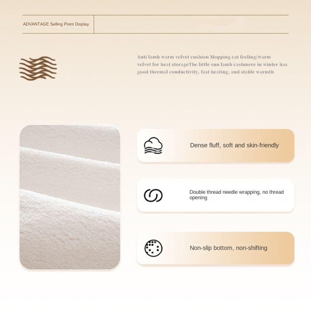 Universal Geometry Tufted Seat Cushion Elastic Winter Student Cushion  Restaurants