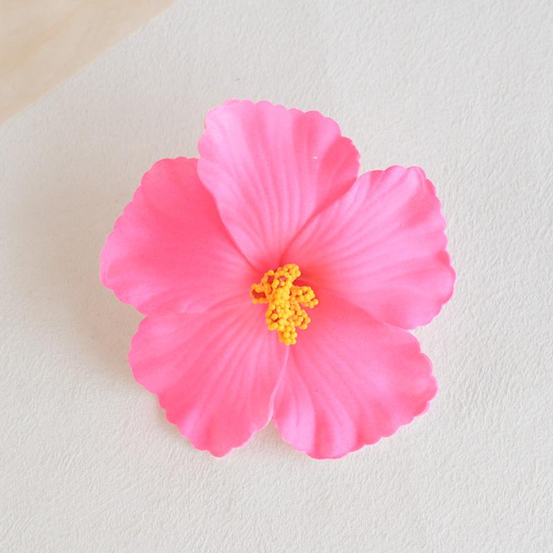 5/10Pcs 10cm Hibiscus Flower Hawaiian Party Summer Beach Birthday Table Decoration Wedding Artificial Flower DIY Hair Decor Gift