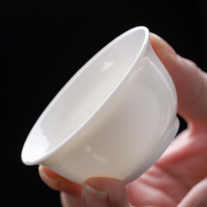 Travel Tea Set Lambswool Jade Covered Bowl One Pot Three Cups Kung Fu Tea Set Portable Brewing Tea Cup Companion Gift