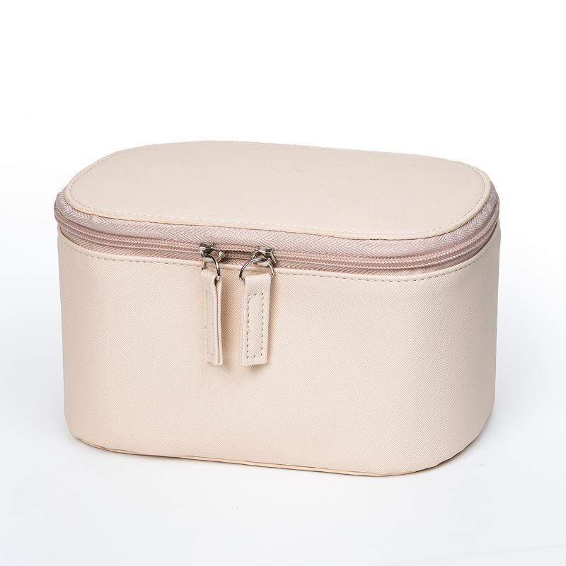 Fashionable Large Capacity Transparent Mother-Daughter Makeup Bag Travel Portable Multifunctional Internet Red Toiletry Storage A3