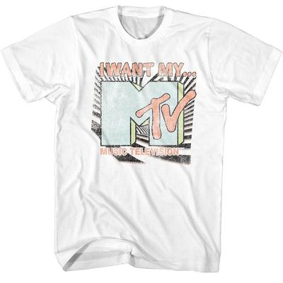MTV I Want My MTV Weißes T-Shirt