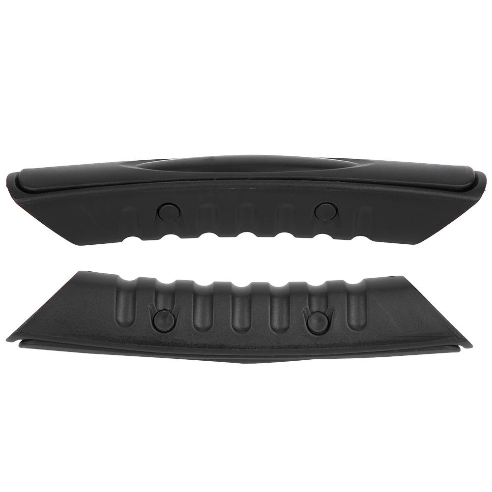 2PCS Black Kayak Boat Side Mount Carry Handle Waterproof Wear Resistant Canoe Accessory