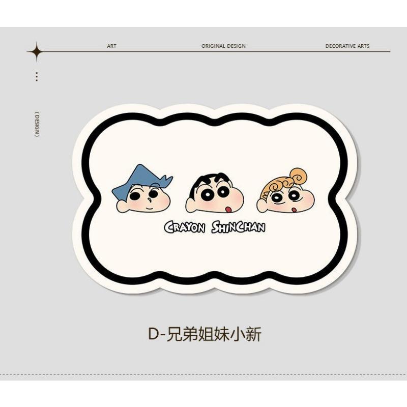 

Нескользящий коврик для унитаза с рисунком из мультфильма, впитывающий диатомовую грязь, коврик для ног в ванную комнату, быстросохнущий коврик для грязи 40 * 60cm [Diatom Mud]