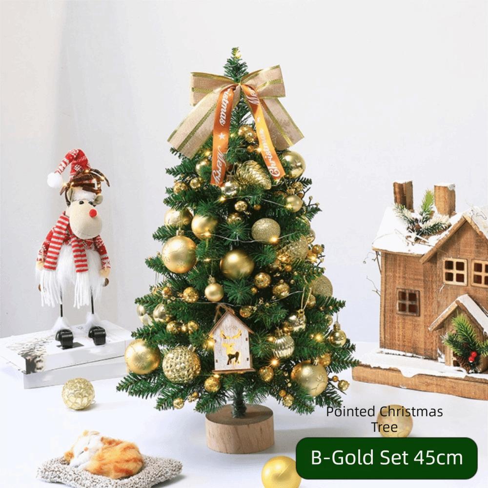 Miniature Christmas Tree Simulated Simulated Plants Noel Mini Christmas Tree Office Decoration