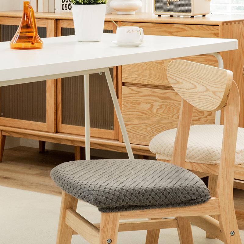 

Простой ветровой тафф бархатный чехол для стула универсальный эластичный чехол для стола стула табурета бытовой жаккардовый чехол для подушки 40cm