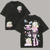 Zenless Zone Zero Anime Lover Washed Tshirt Year Round Clothing Personality Clothes Plus Size Unisex High Quality Hot Product