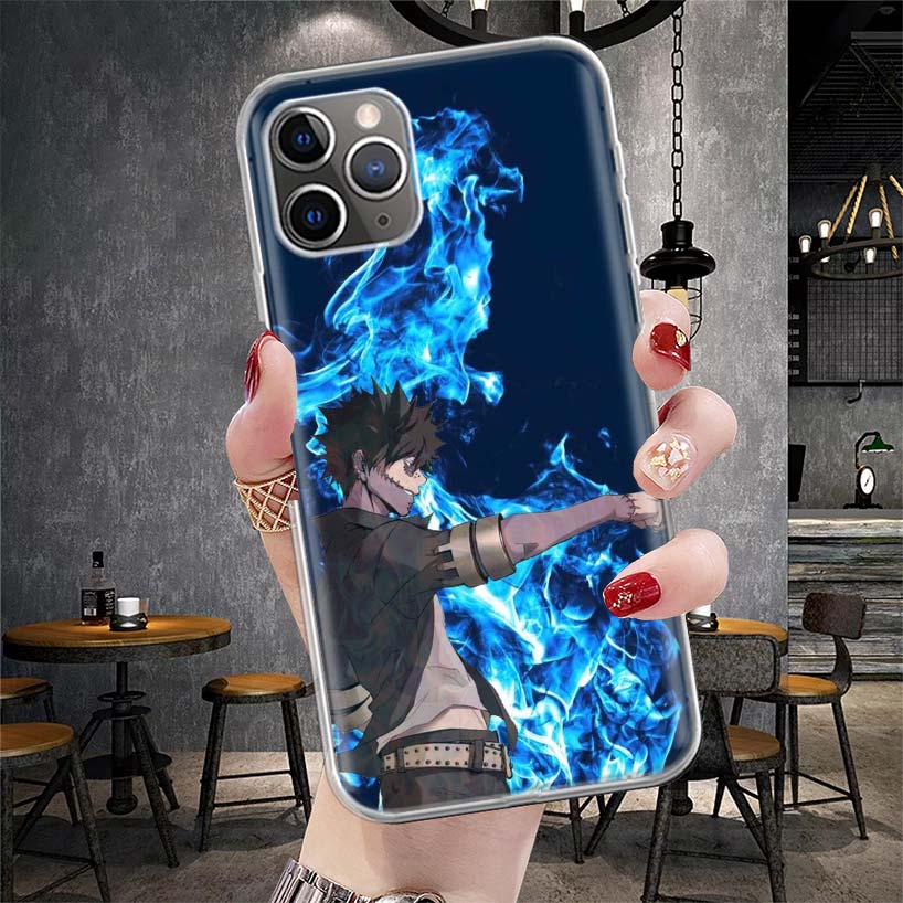 My Hero MHA Dabi Bnha Soft Phone Case For IPhone 11 17 Air 16E 16 Pro Max 15 + 14 Plus 13 Mini 12 Apple 7 SE 8 Fundas Coque 11 1