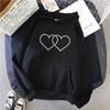 2025 autumn and winter new Korean version with hat and velvet couple's casual loose top jacket couple's hoodie