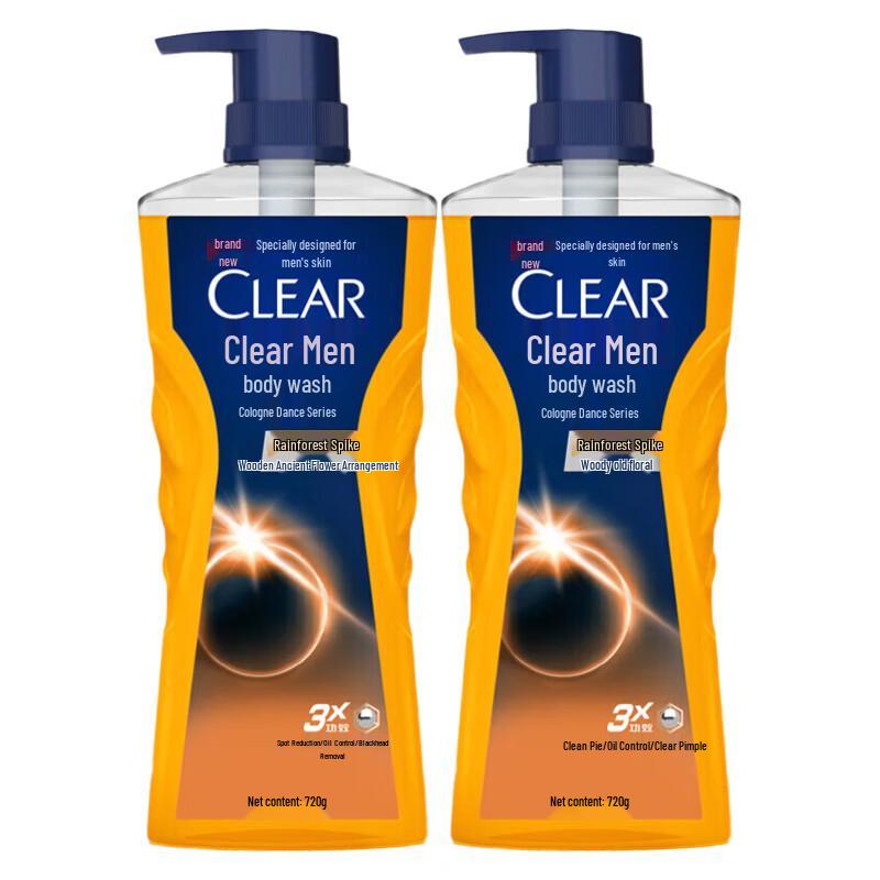 CLEAR Men s Rainforest Serenity Cologne Scent Body Wash