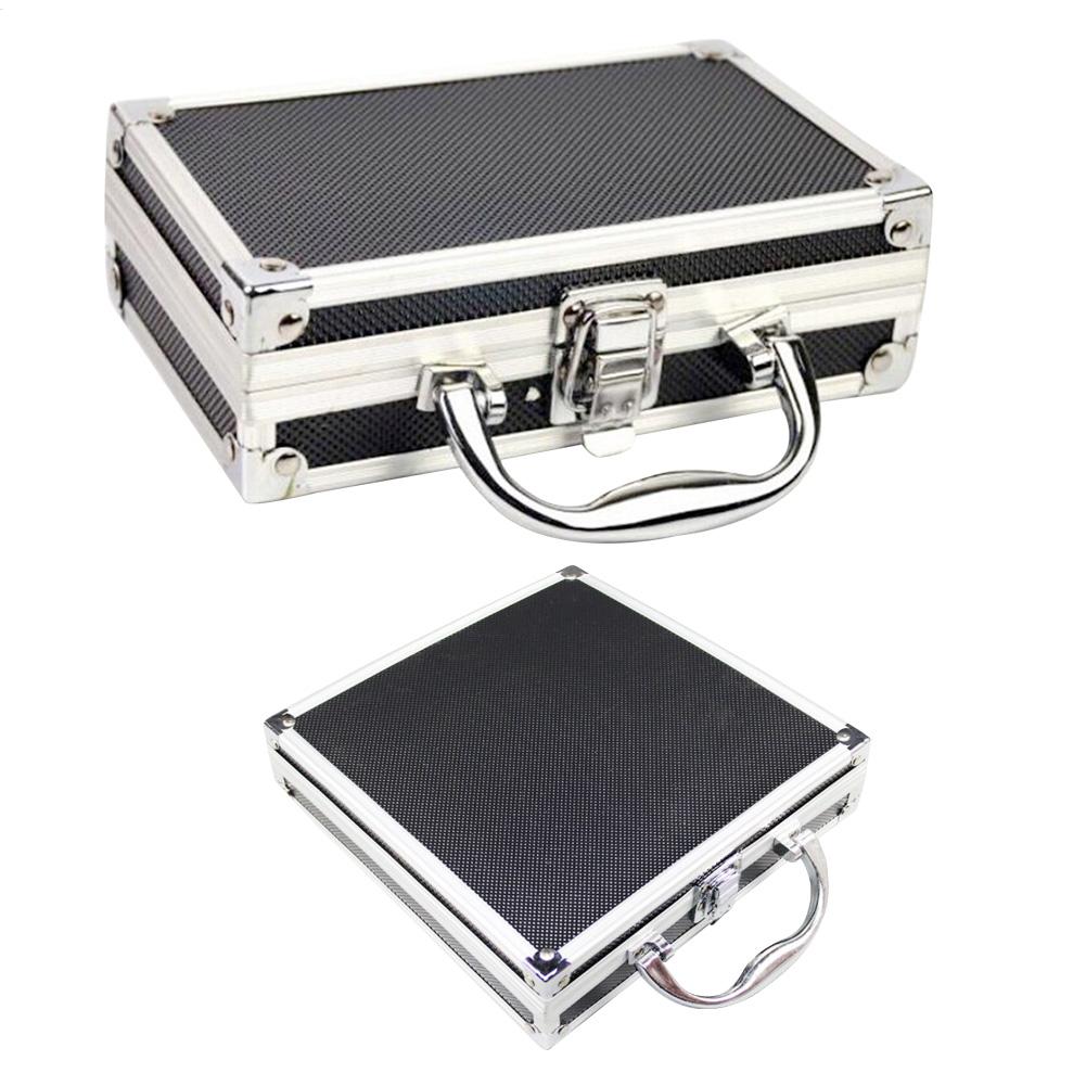Aluminum Alloy Portable Tool box Storage Manager Household Durable Storage Box With Sponge Inner Tools Organize and Protect
