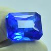 Natural Blue Sapphire Loose Gemstone Emerald Cut 5.35 Ct Brilliant September Birthday Birthstone