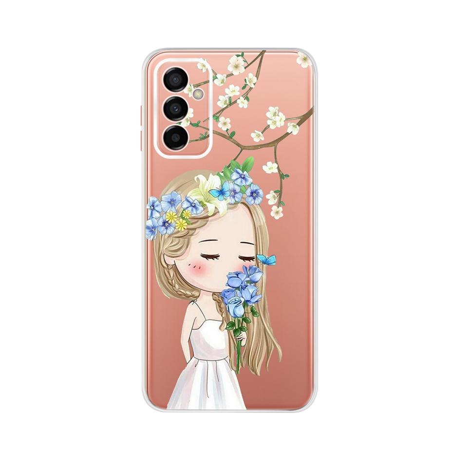 Měkké silikonové pouzdro pro telefon Samsung Galaxy M23 Nárazník Průhledný TPU zadní kryt pro Samsung M23 M 23 5G SM-M236B Fundas