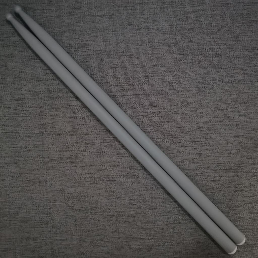 1 Pair 5A Carbon Fiber Drumsticks for Beginners Musical Instrument Percussion Parts Drum Sticks with Non-Slip Handle