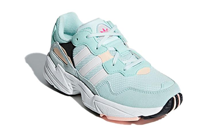 Adidas Originals Yung 96 Breathable Low top Casual Shoes Light Blue White Teenagers F35272